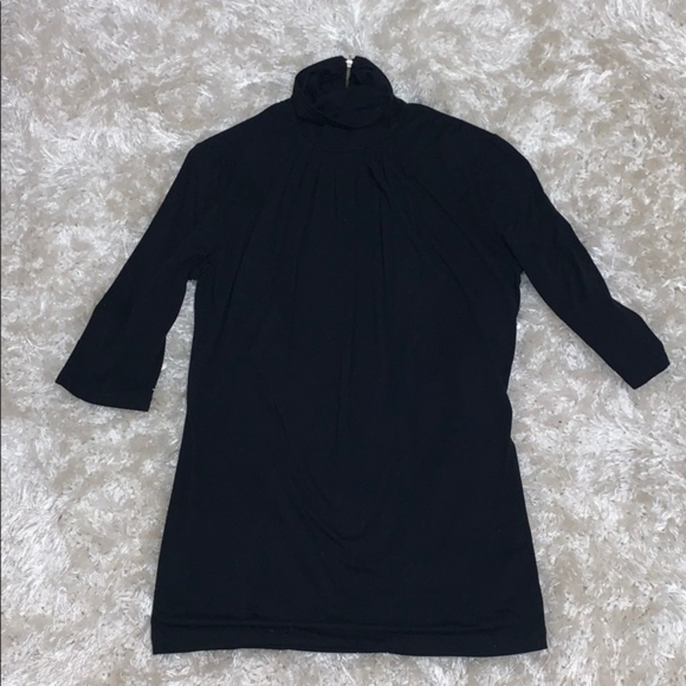 Banana republic black cowl t shirt